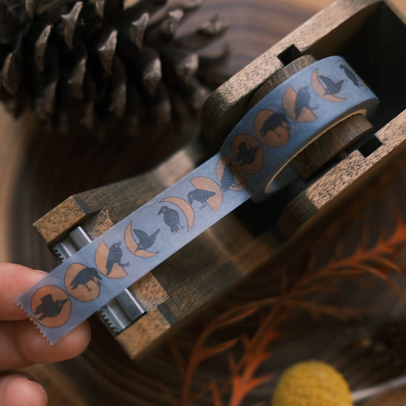 large musthave Crow And Moon Washi Tape