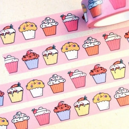 springloaded cool Cupcake Washi Tape