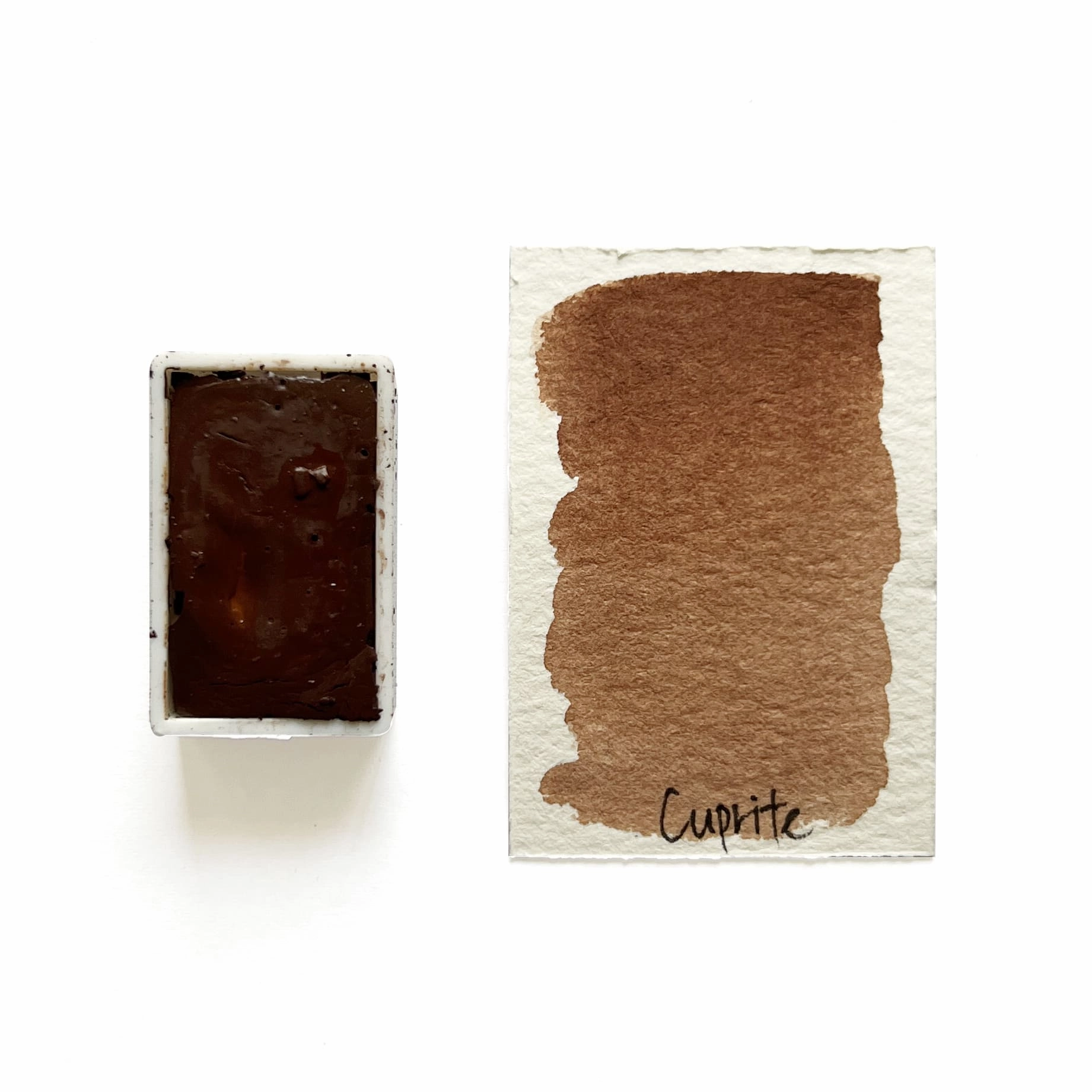trusted bright Cuprite (Mineral) - Artist Grade Handmade Honey Based Watercolor Paint Full Pan 3.2Ml