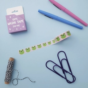 superior musthave Cute Froggy Washi Tape