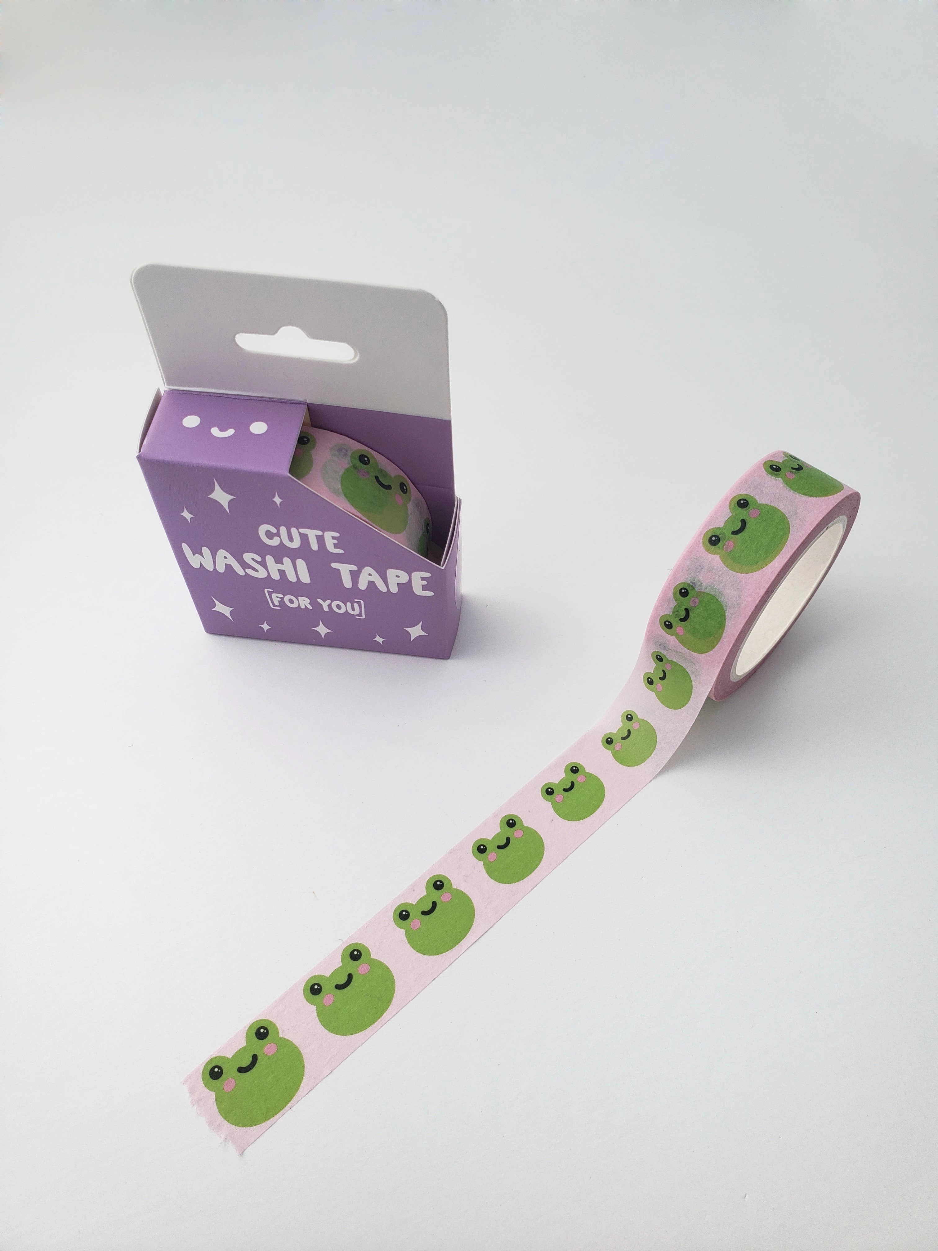 Cute Froggy Washi Tape vintage matte