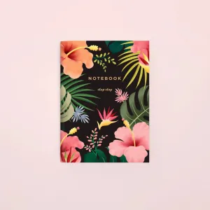 Clap Clap Hawaiian Pocket Notebook In Black - Blank giant luxury