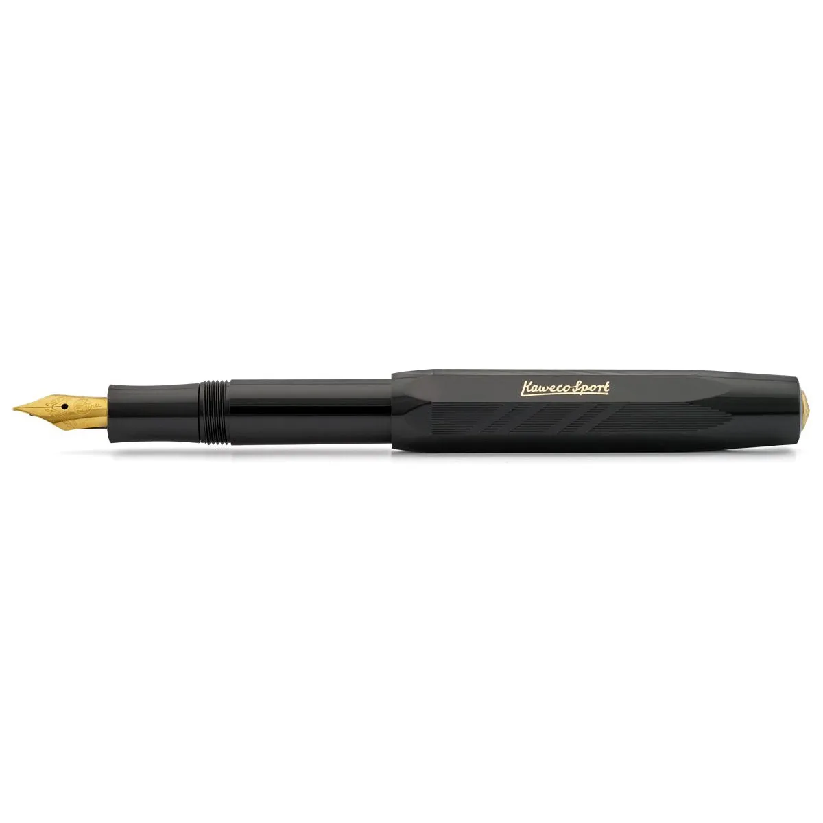 shockproof quality Kaweco Sport Guilloch 1935 Black Fountain Pen