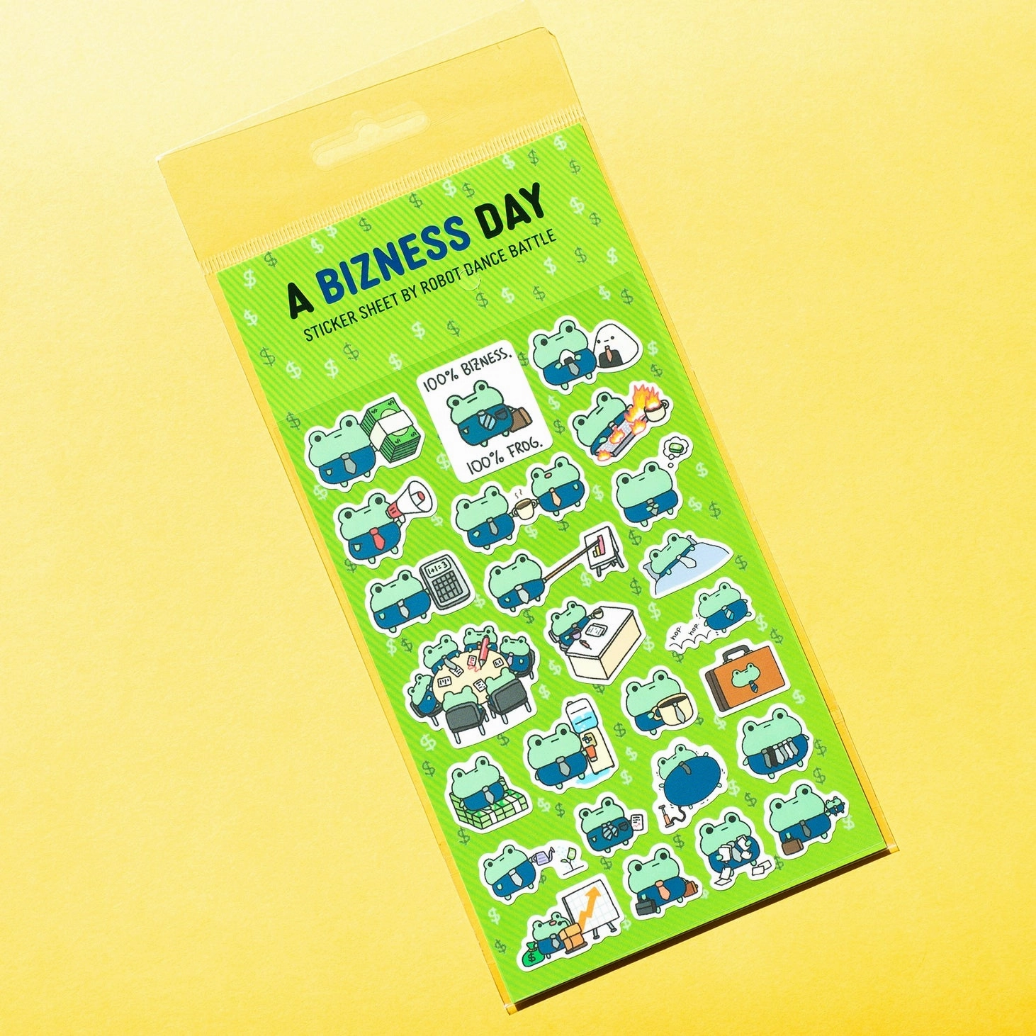 valuable A Bizness Day Sticker Sheet