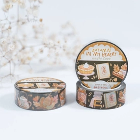 lasting nonslip Autumn In My Heart Washi Tape