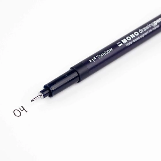 Mono Black Drawing Pen ergonomic finest