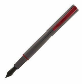 Monteverde Impressa Gun Metal Red Fountain Pen sealed