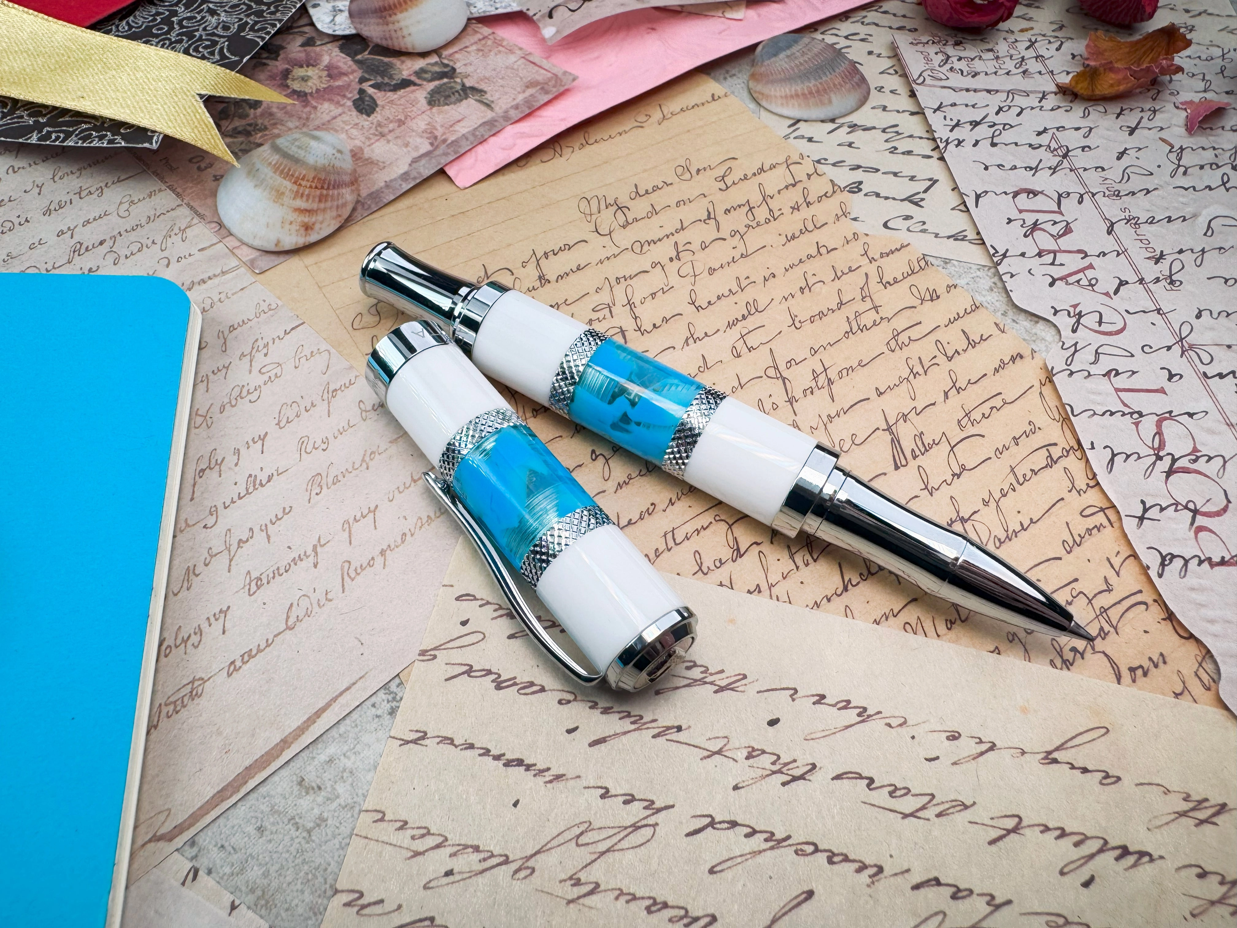 Monteverde Regatta Sport Santorini Blue - Rollerball Pen wholesale thin