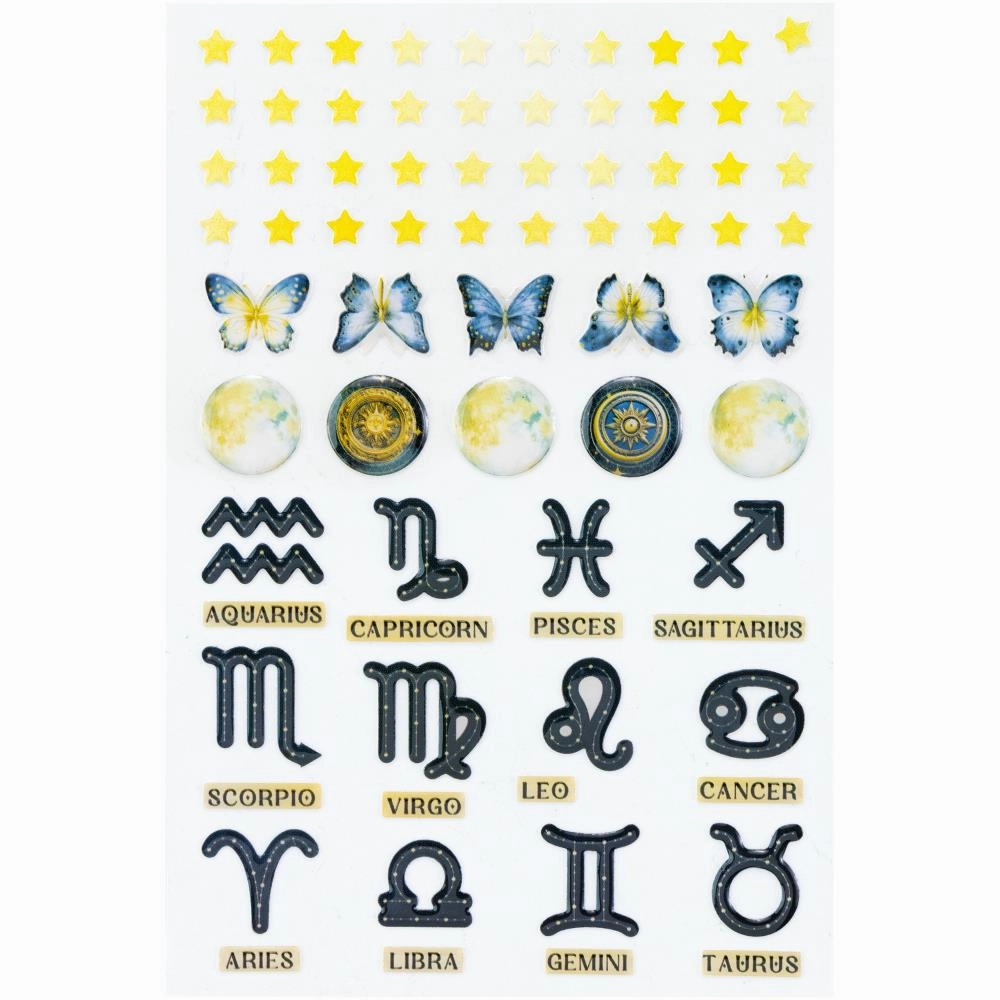 Starlight Dreams Epoxy Stickers 49 And Market shockproof