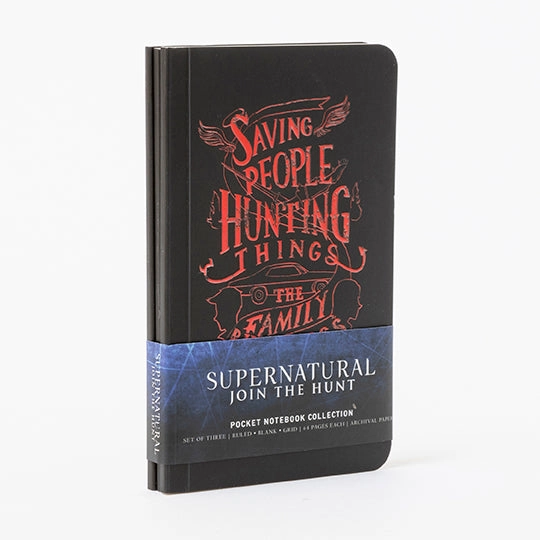 Supernatural Pocket Notebook Collection (Set Of 3) affordable multipurpose