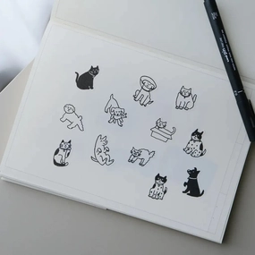 soft The Little K9S Washi Sticker Roll - My Furiend