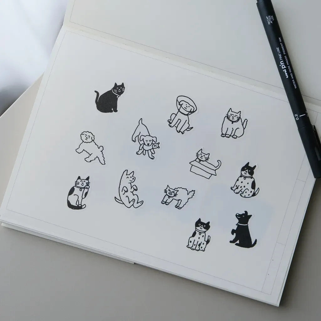 soft The Little K9S Washi Sticker Roll - My Furiend