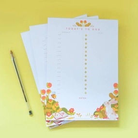 Daily To Do List - A5 Desk Planner slim