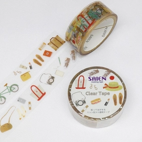 Travel Pet Clear Tape collectible wooden