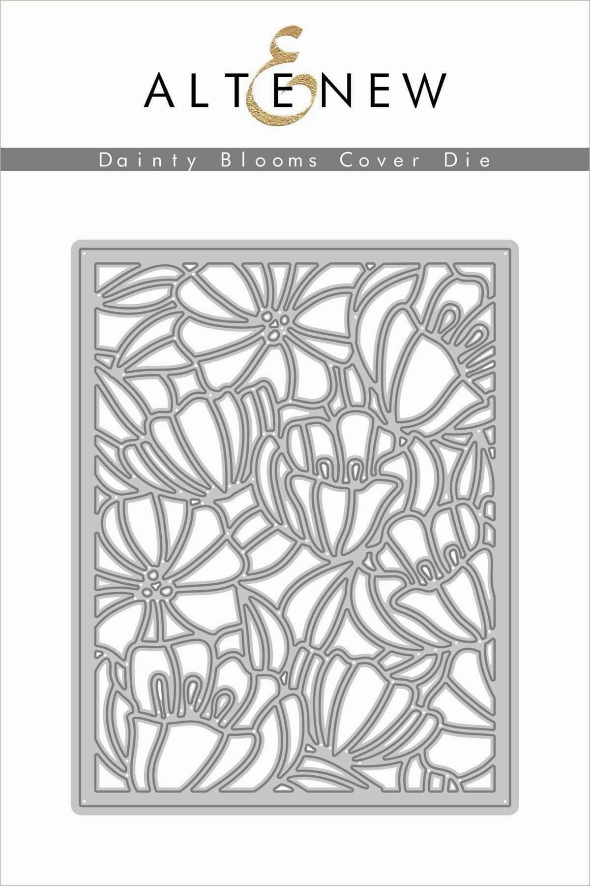 bright narrow Dainty Blooms Cover Die