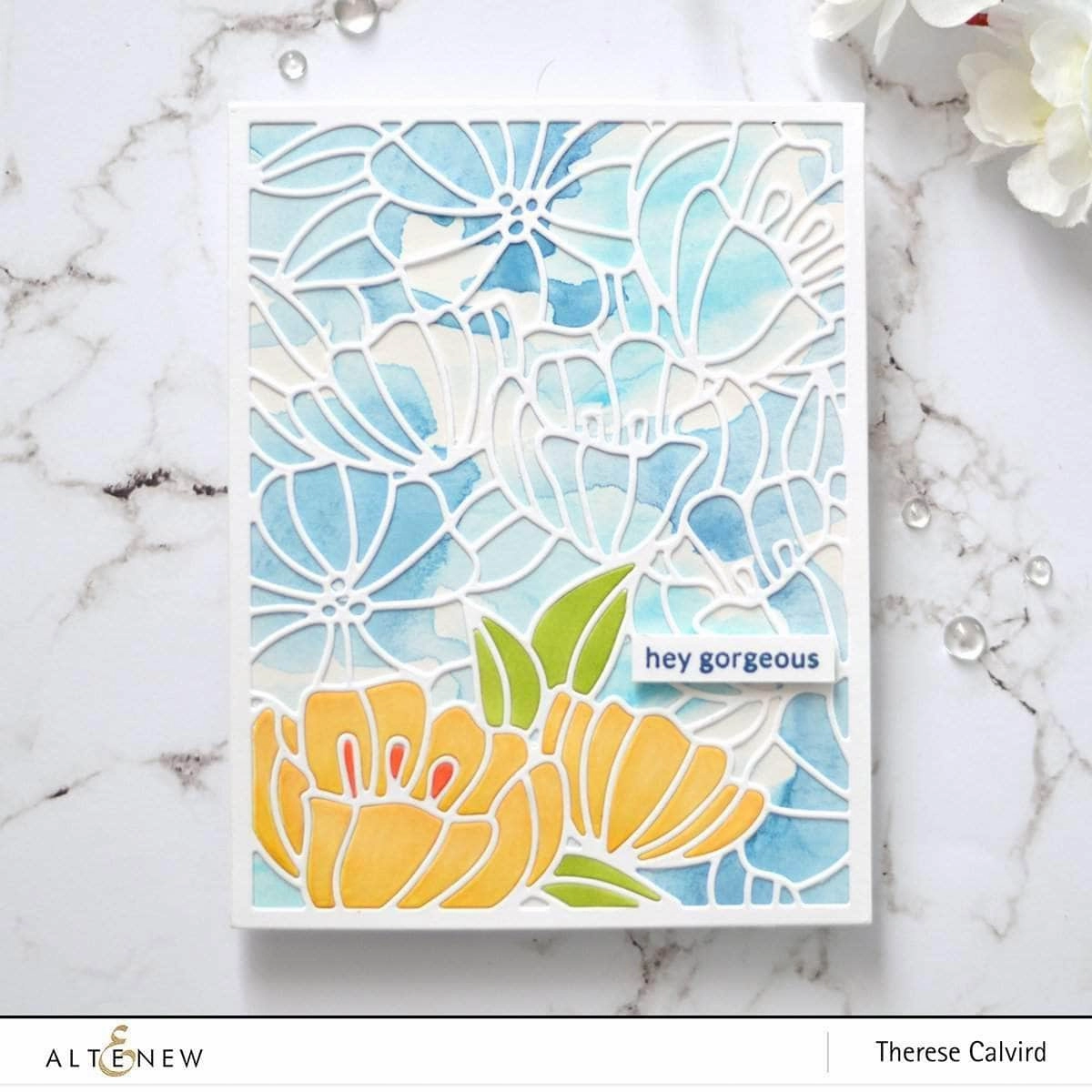 Dainty Blooms Cover Die round everyday