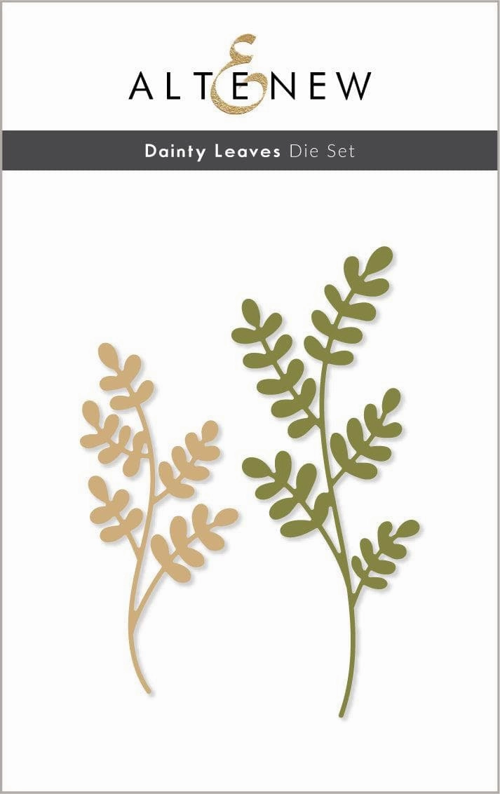 Dainty Leaves Die Set rubber