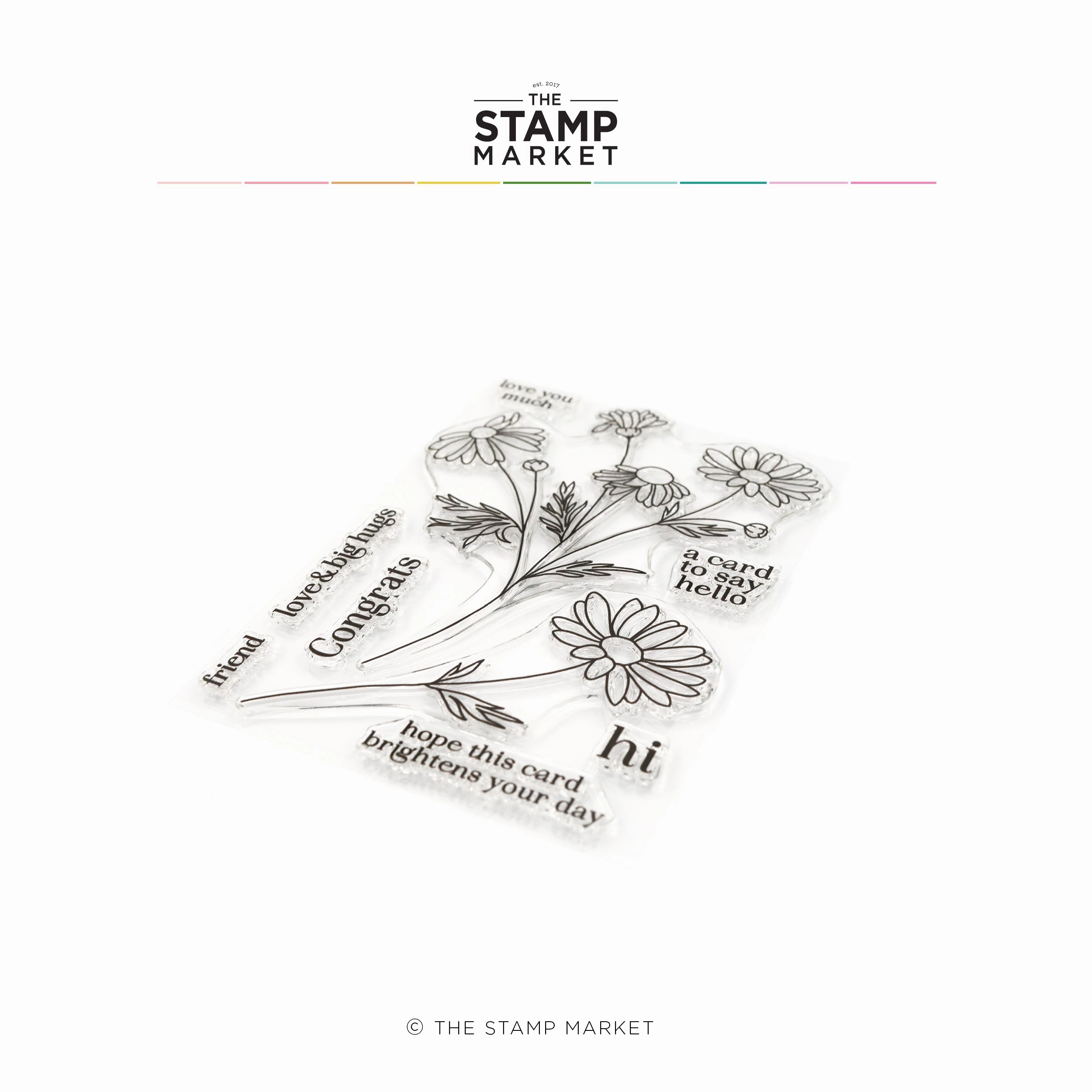 Daisy Delights Stamp retro kit