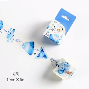 bamboo single Dancing Galaxy Washi Tape