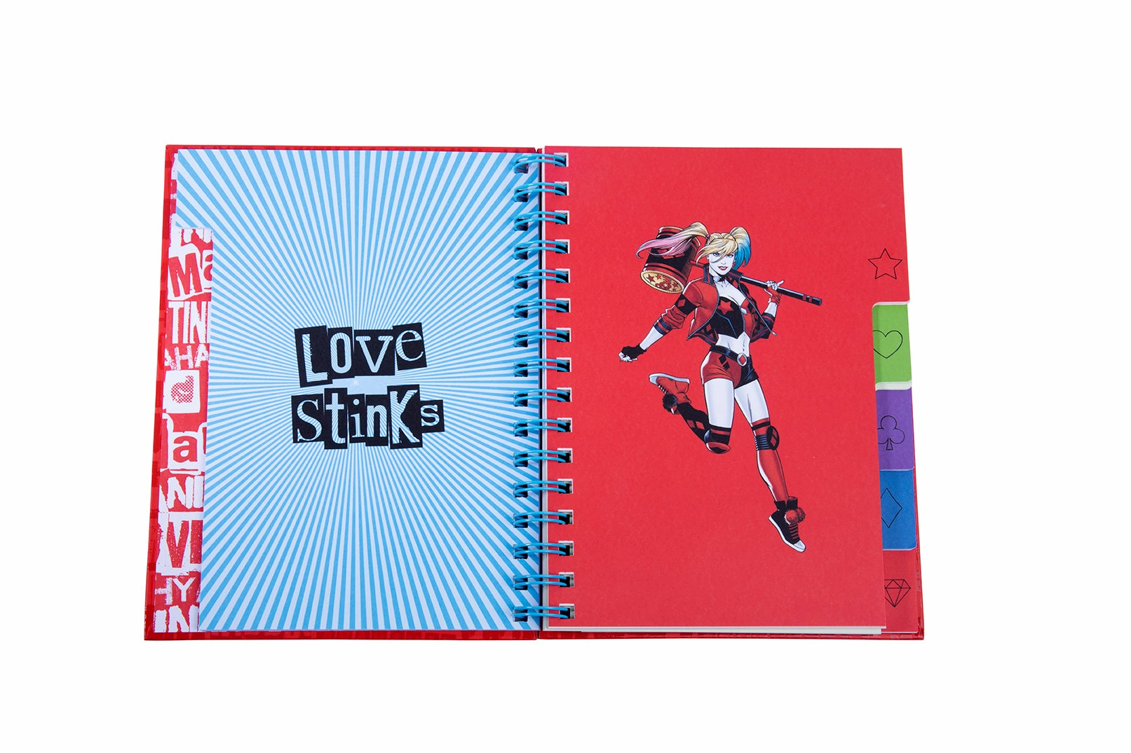 organic foldable Dc Comics: Harley Quinn Spiral Notebook