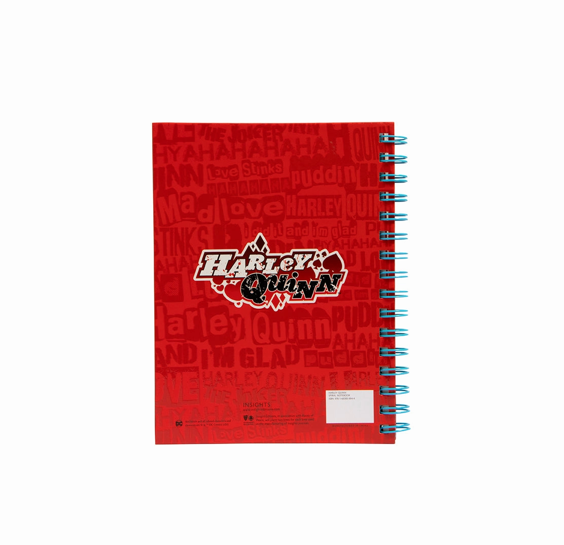 luxury handy Dc Comics: Harley Quinn Spiral Notebook