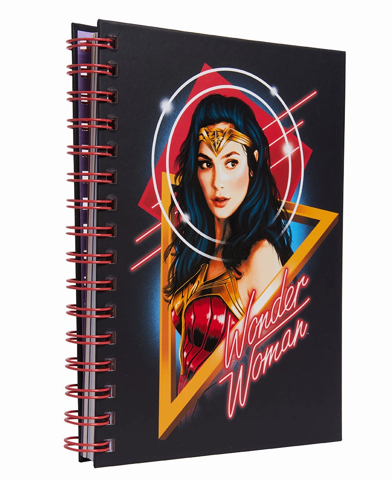 pack washable Dc Comics: Wonder Woman 1984 Spiral Notebook