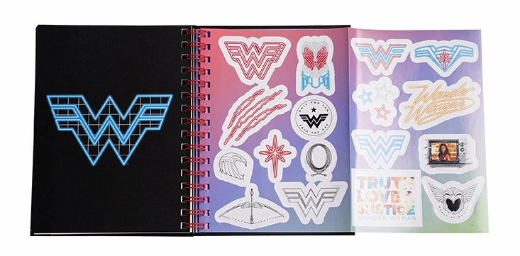 antislip Dc Comics: Wonder Woman 1984 Spiral Notebook