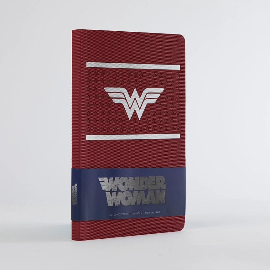 stackable Dc Comics: Wonder Woman Ruled Notebook