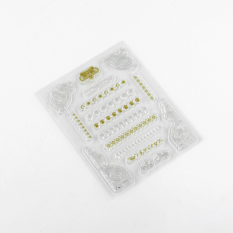 Decorative Borders & Lines Bgm Clear Stamp Set maxi affordable