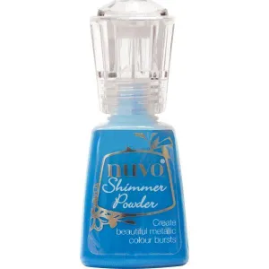 short waterproof Nuvo Shimmer Powder - Blue Blitz