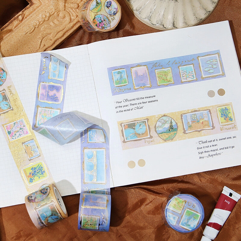 biodegradable shiny Art Tour Still Life Washi Tape