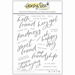 organic Big Time Kindness - 6X8 Stamp Set