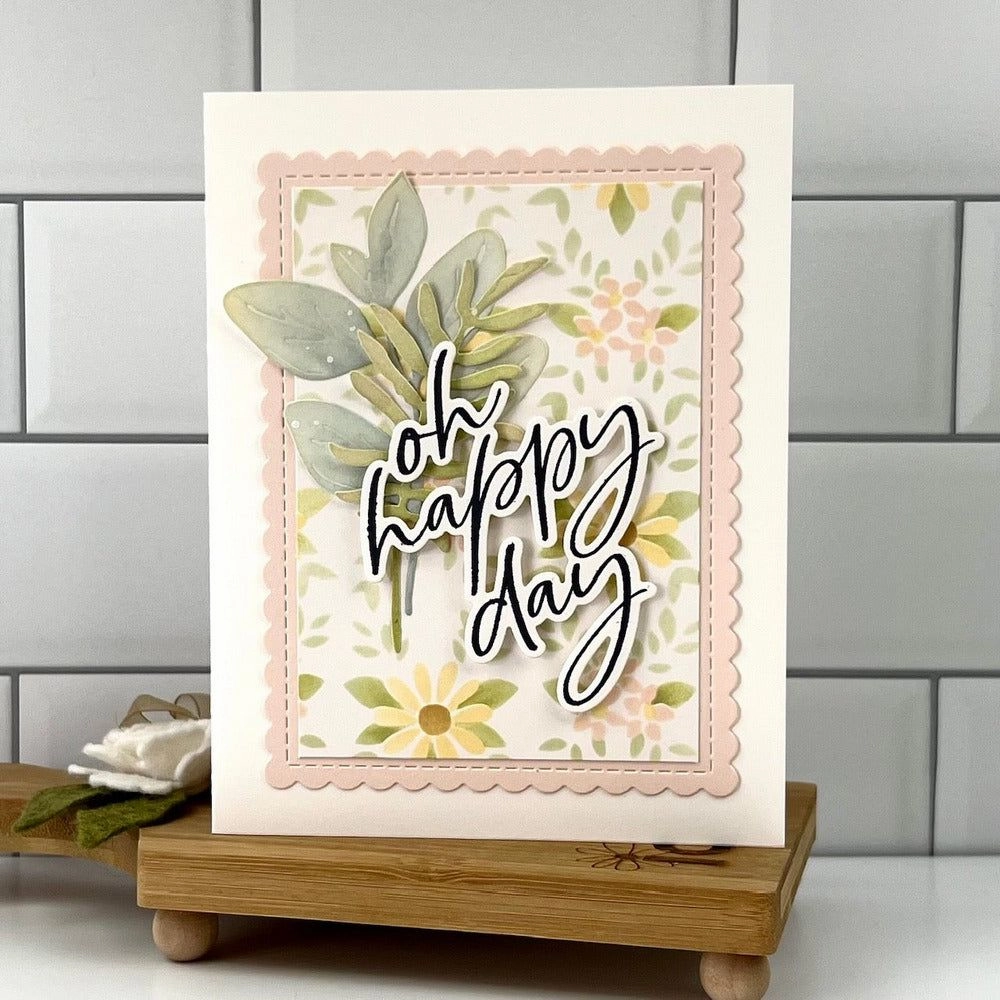 quality retro Big Time Kindness - 6X8 Stamp Set