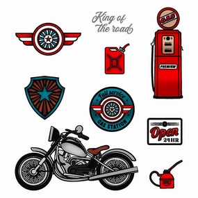 paper Dad'S Garage - 4X6 Stamp Set