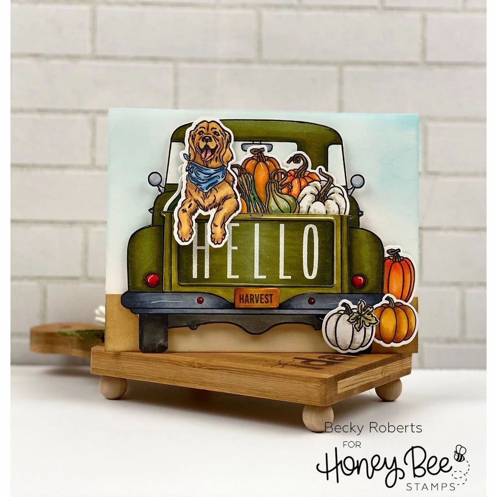 strong Loads Of Fall - 6X8 Stamp Set