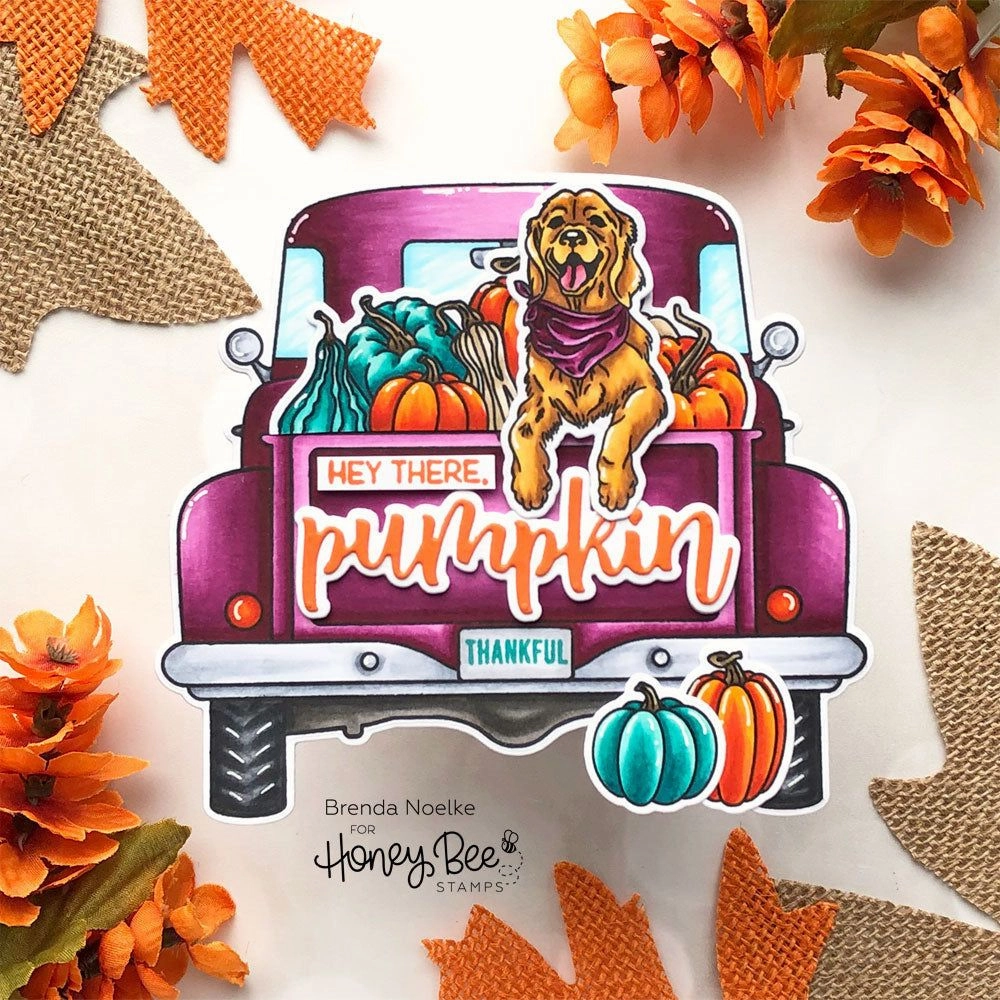 waterproof Loads Of Fall - 6X8 Stamp Set