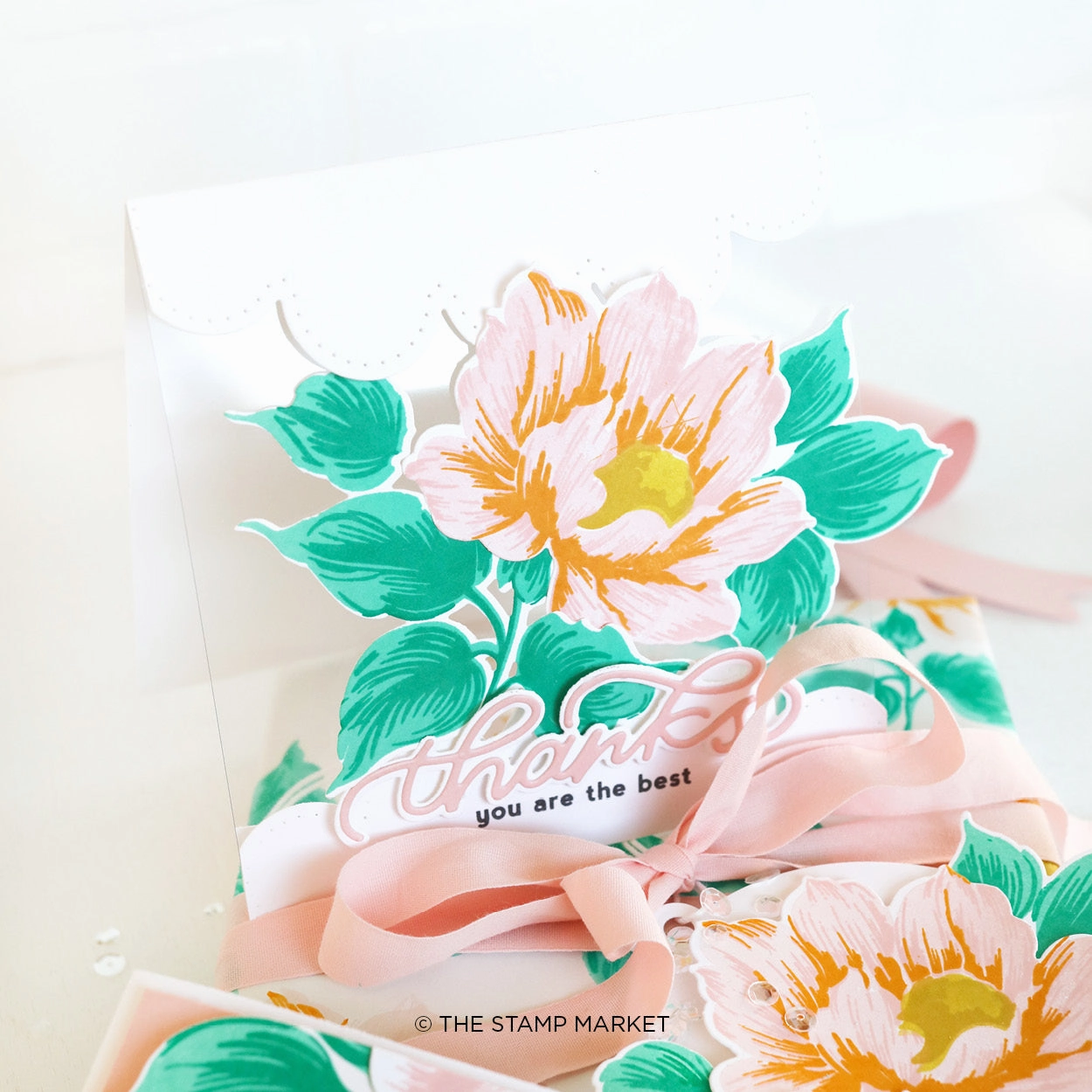 Majestic Blooms Stamp & Die Bundle cool