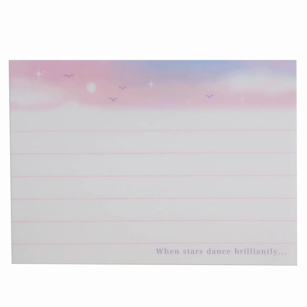 Mellow Sky Mini Notepad retro