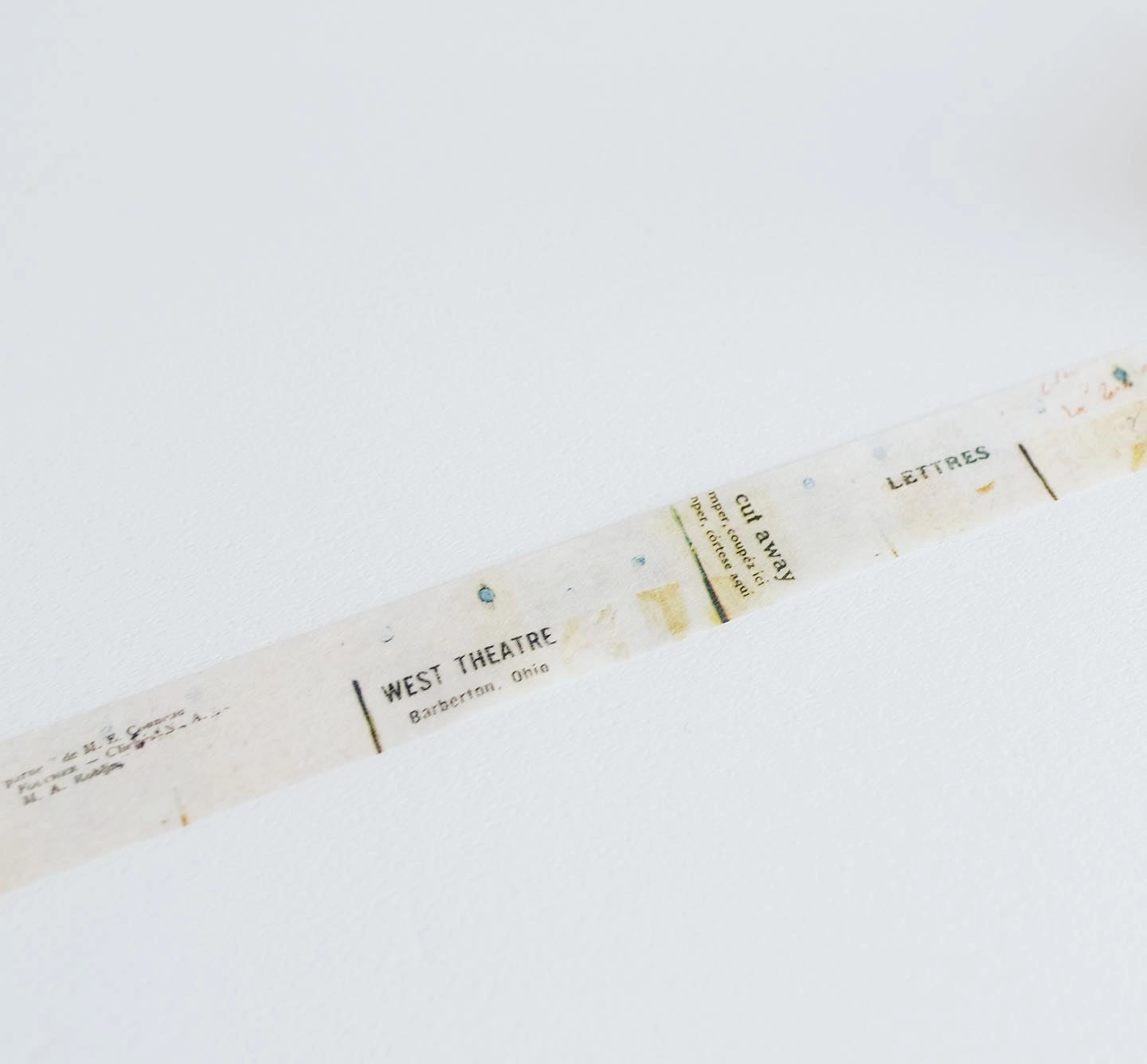 Old Memories Washi Tape adjustable