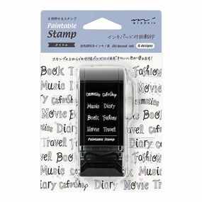 retractable Rotating Paintable Stamp Dial- Title