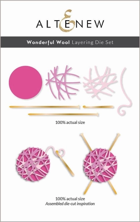 Wonderful Wool Layering Die Set bulk