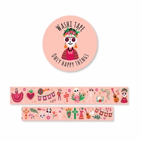 classic fiber Dia De Los Muertos Washi Tape