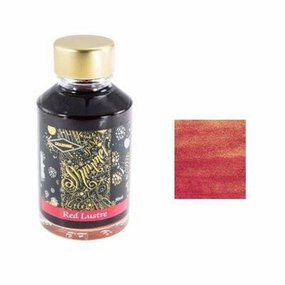Diamine Bottled Ink 50Ml Red Lustre (Gold) trusted shiny