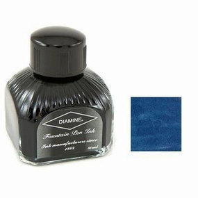 Diamine Bottled Ink 80Ml Blue Black handy