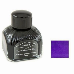 Diamine Bottled Ink 80Ml Imperial Purple magnetic rubber
