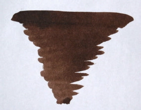 rubber Diamine Fountain Pen Ink 80Ml - Macassar