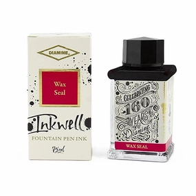 Diamine Inkwell Ink - 75 Ml - Wax Seal shockproof