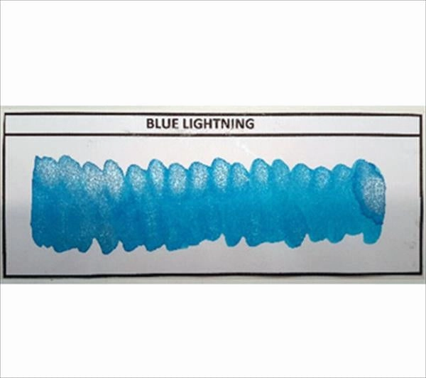 mini everyday Diamine Shimmer 50Ml Fountain Pen Ink - Blue Lightning