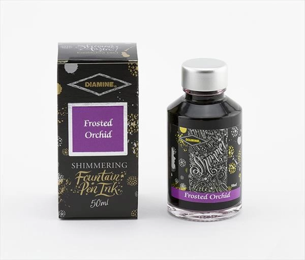 robust Diamine Shimmer 50Ml Fountain Pen Ink - Frosted Orchid