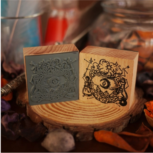 Dominant Industry/Dohwa Stationery Wood Stamp - Conjurer'S Recipes wooden